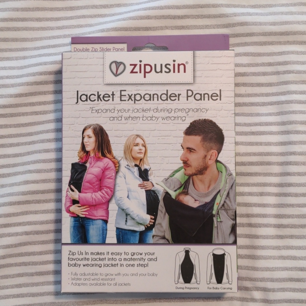 Zip Us In Maternity jacket extender